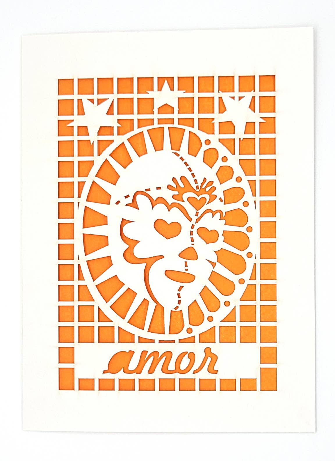 Luchador Amor: Dark Blue / A2