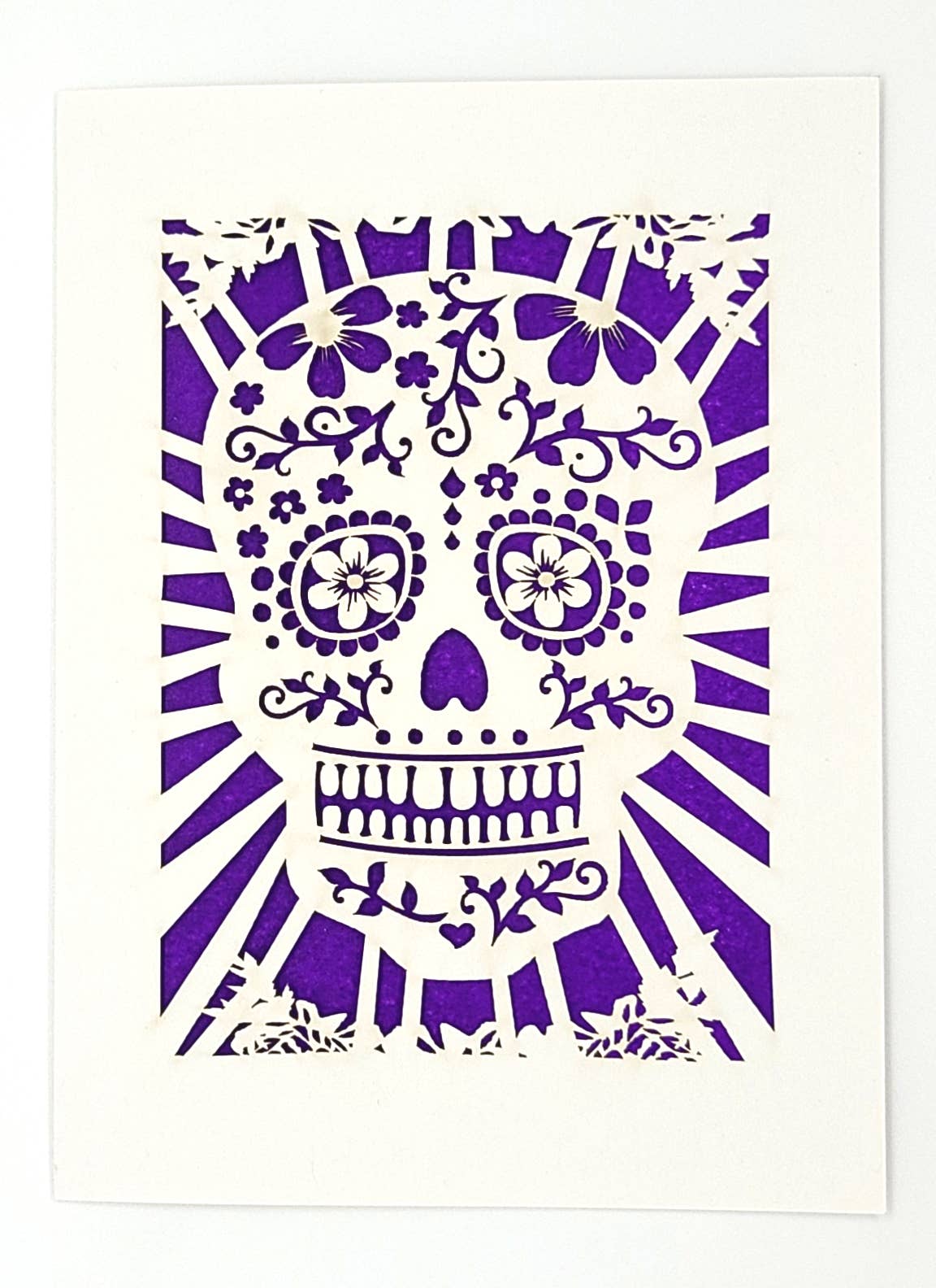 Sugar Skull: Dark Green / A2