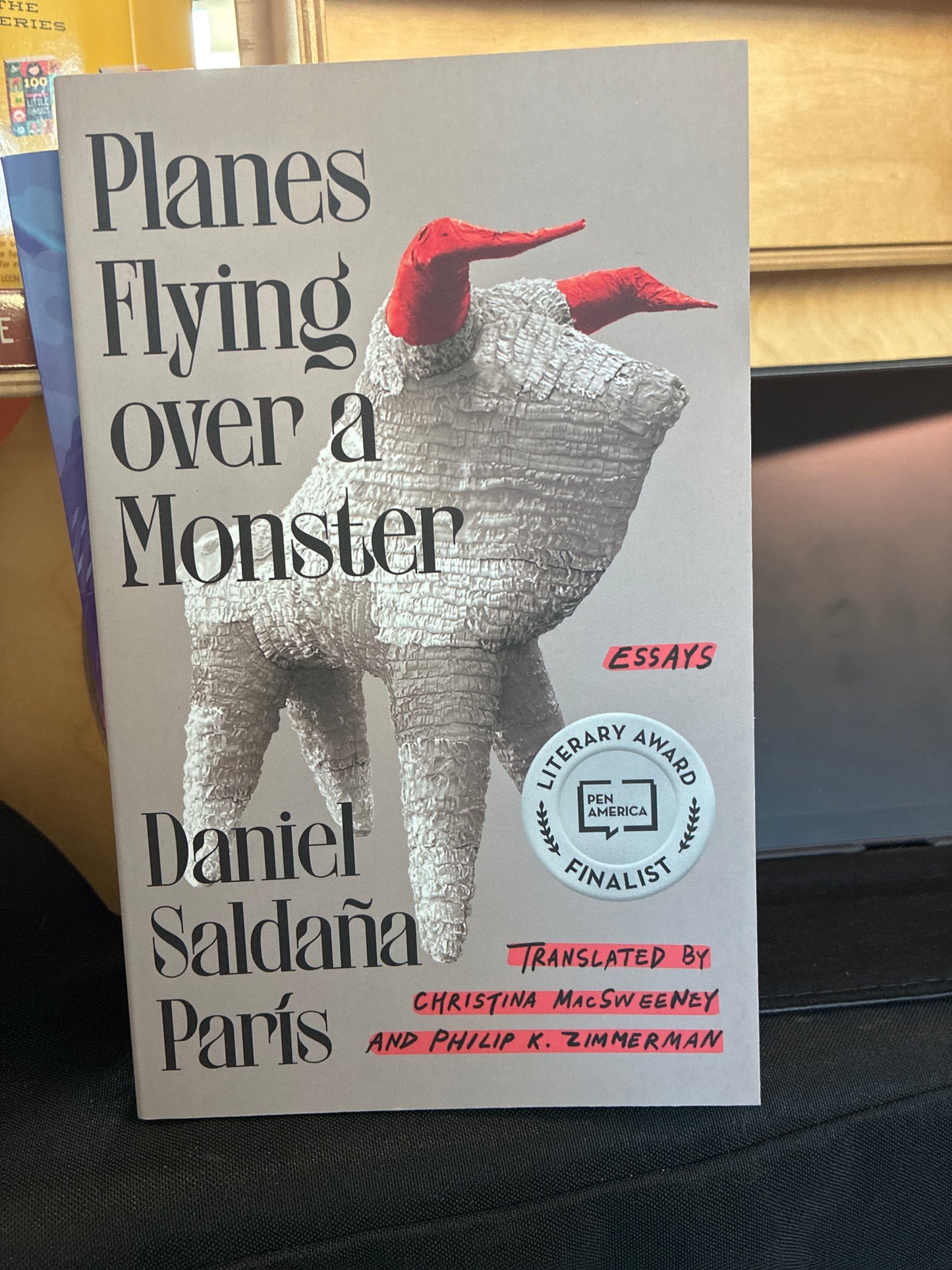 Planes flying over monster