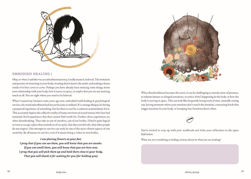 Body Rites: A Holistic Healing and Embodiment Workbook for Black Survivors of Sexual Trauma