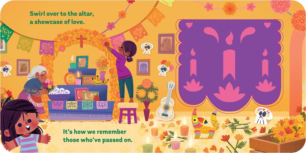 Día de Muertos: A Papel Picado Lift-The-Flap Book