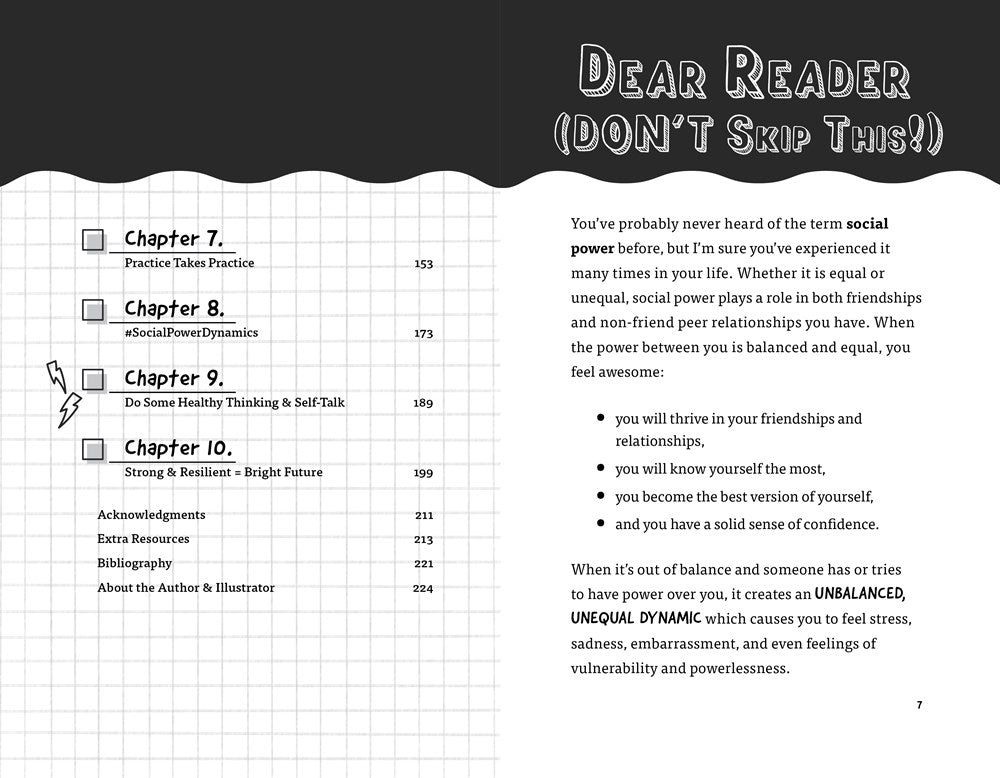 How to Manage Your Social Power in Middle School: Kid Confident Book 1