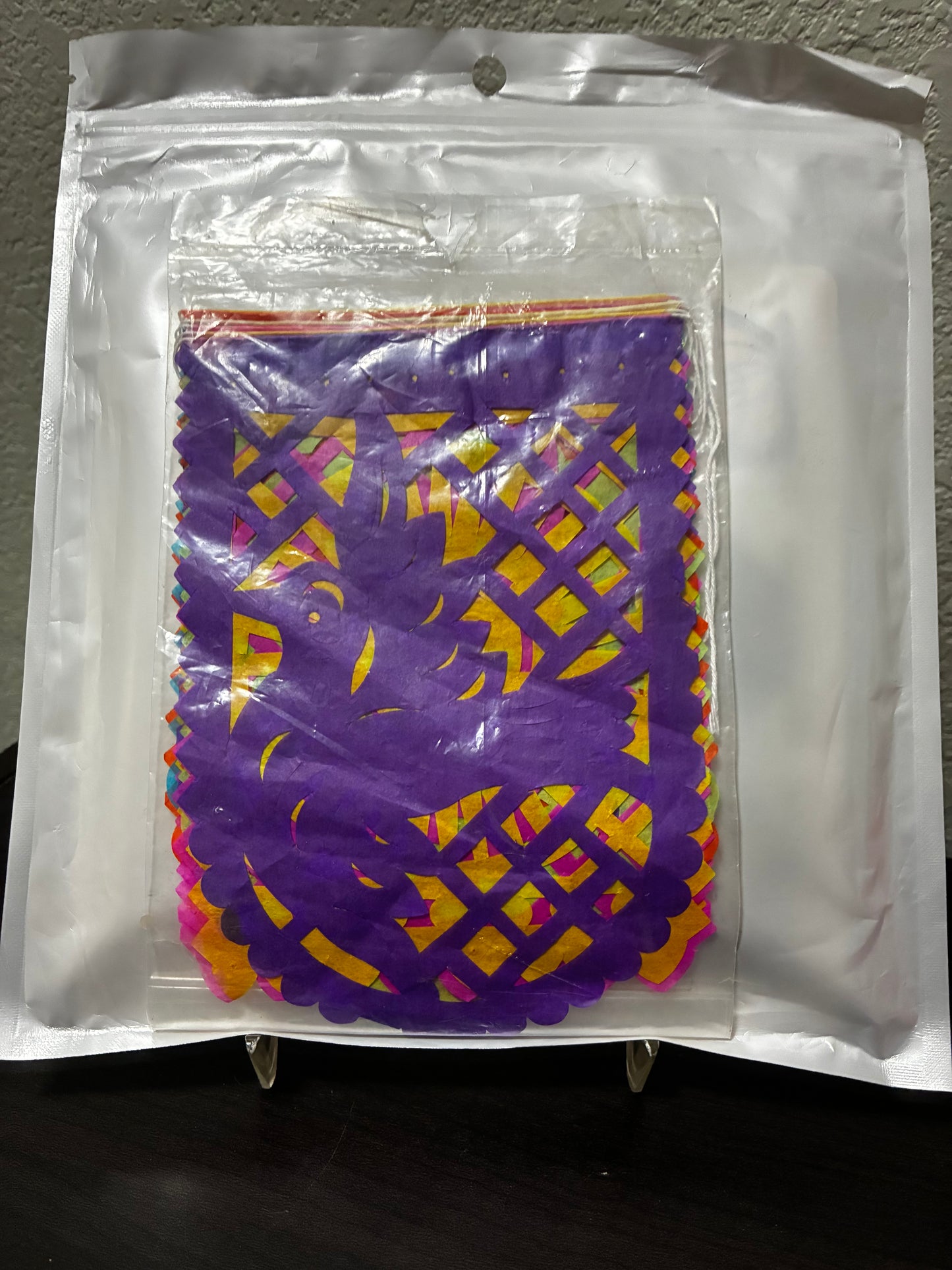 Mini Day of the Dead / Dia de Muertos Papel Picado Banner