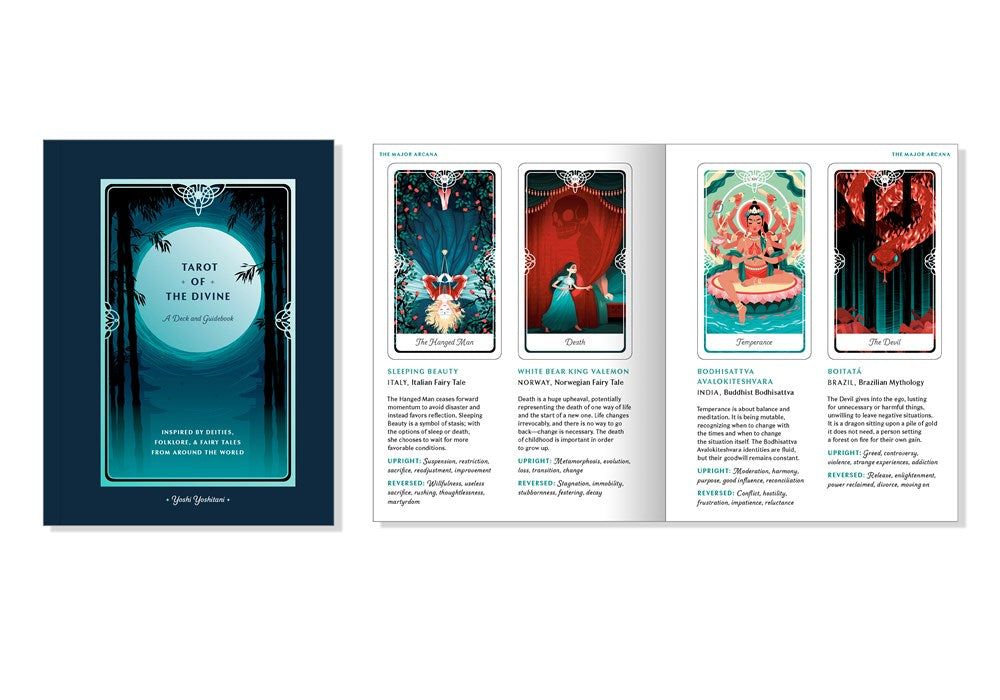 Tarot of the Divine: A Deck and Guidebook Inspired by Deities, Folklore, and Fairy Tales from Around the World