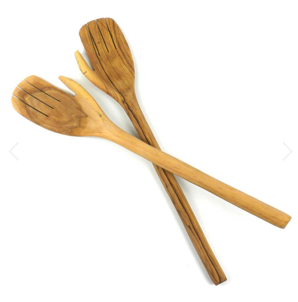OLIVE WOOD SERVING SET, EXTRA-LARGE HELPING HANDS