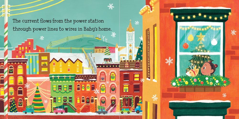 Baby Loves Electrical Engineering on Christmas!