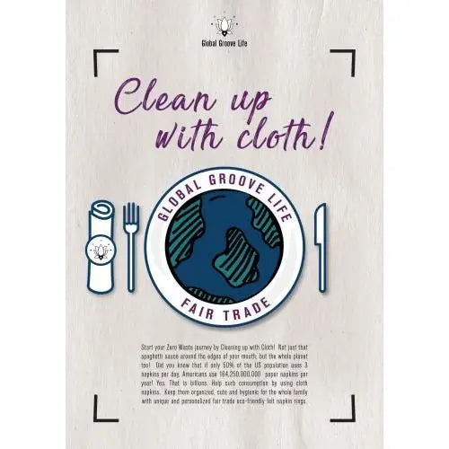 Assorted Succulent Napkin Rings - Set of 4 by Global Craft