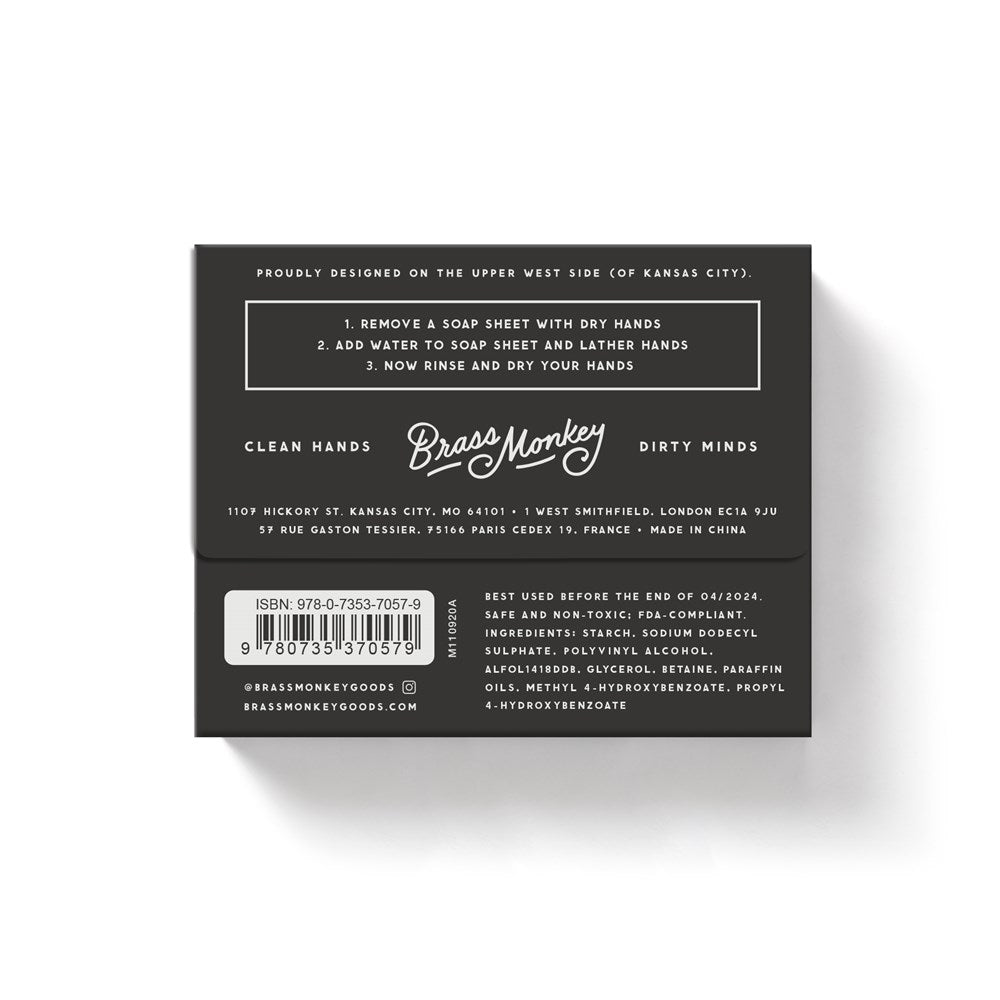 Probably Sober Soap Sheets
