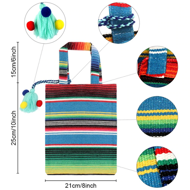 Serape tote bag