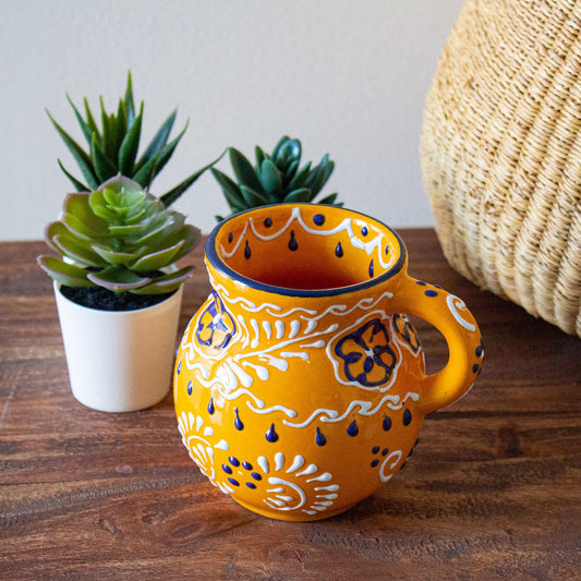 Encantada Handmade Beaker Mug, Mango