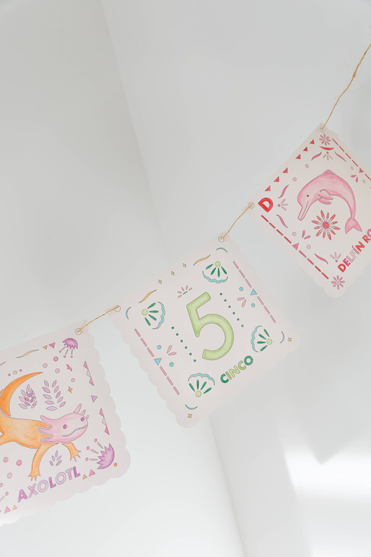Papel Picado Spanish Coloring Book