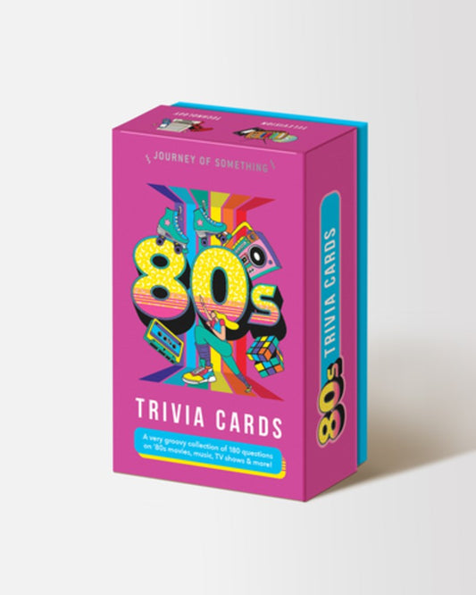 80s  Trivia Card Game - Fun Adult Party Game