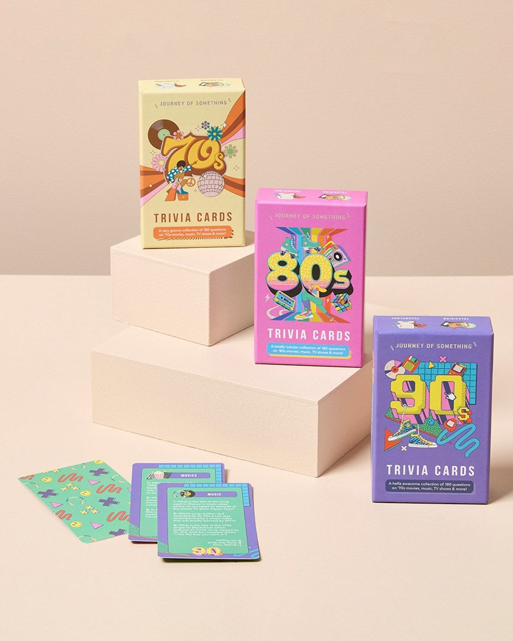 80s  Trivia Card Game - Fun Adult Party Game