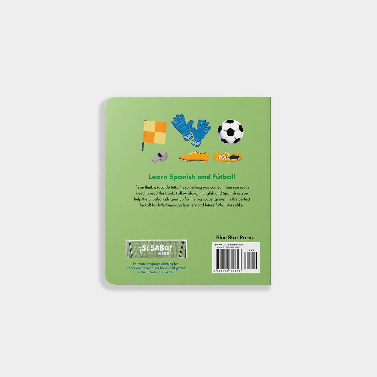 A Giftable Bilingual Board Book for Soccer-Loving Families
