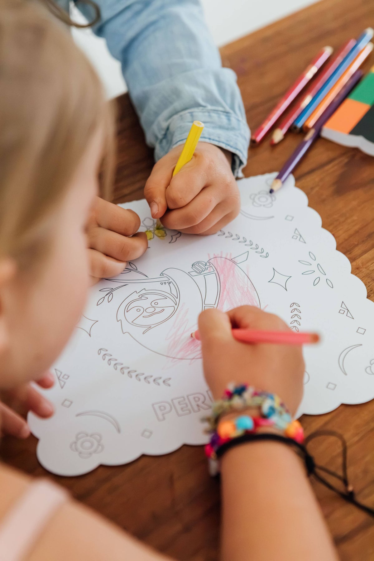 Papel Picado Spanish Coloring Book