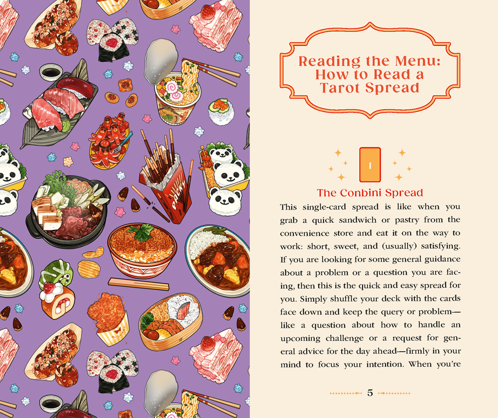 Anime Food Tarot: A Deck and Guidebook Inspired by Popular Japanese Animation