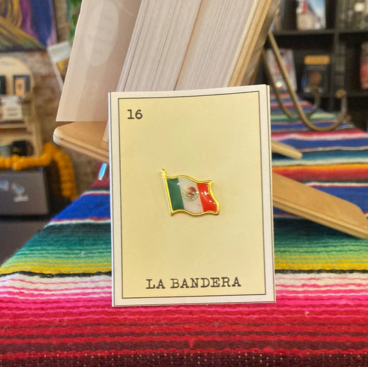 La Bandera Lapel pin