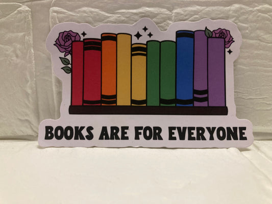 Books are for every one sticker