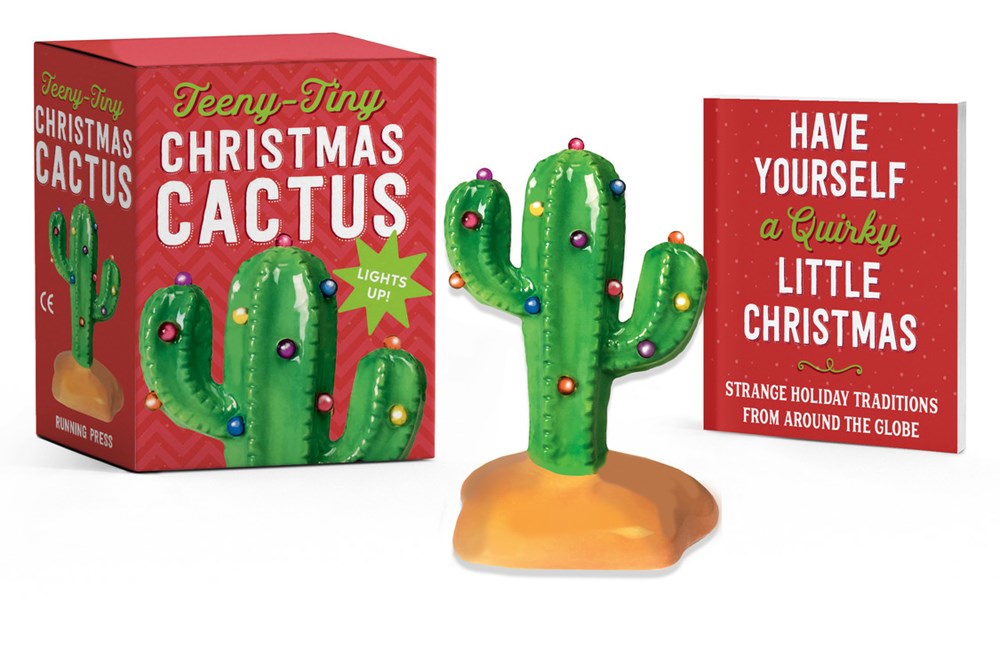 Teeny-Tiny Christmas Cactus : It Lights Up!b