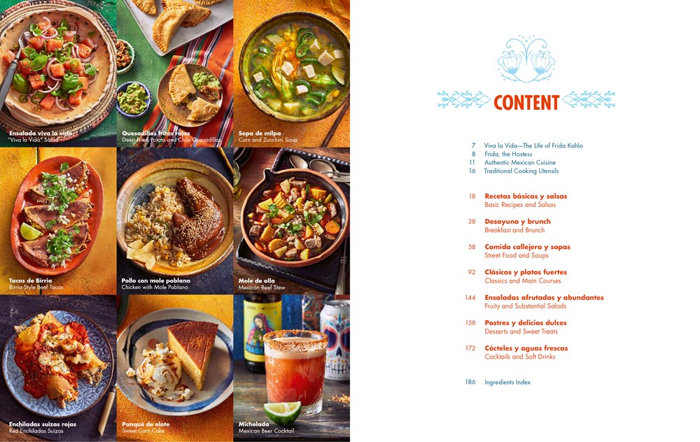 Dinner at Frida's: 90 Authentic Mexican Recipes Inspired by the Life and Art of Frida Kahlo