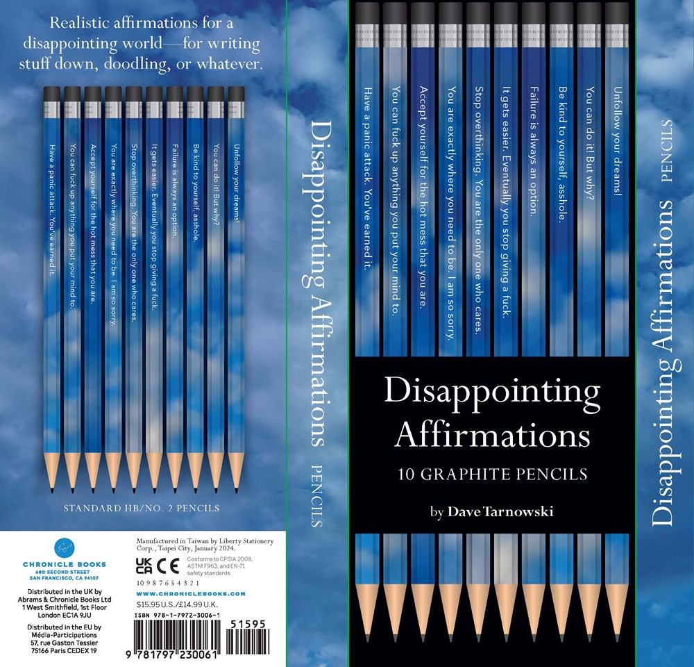 Disappointing Affirmations Pencils