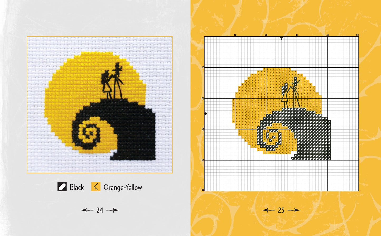 Disney Tim Burton's the Nightmare Before Christmas Cross-Stitch Kit