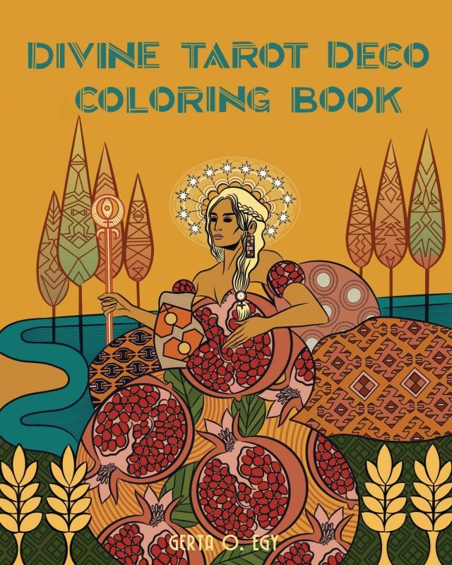 Divine Deco Tarot Coloring Book