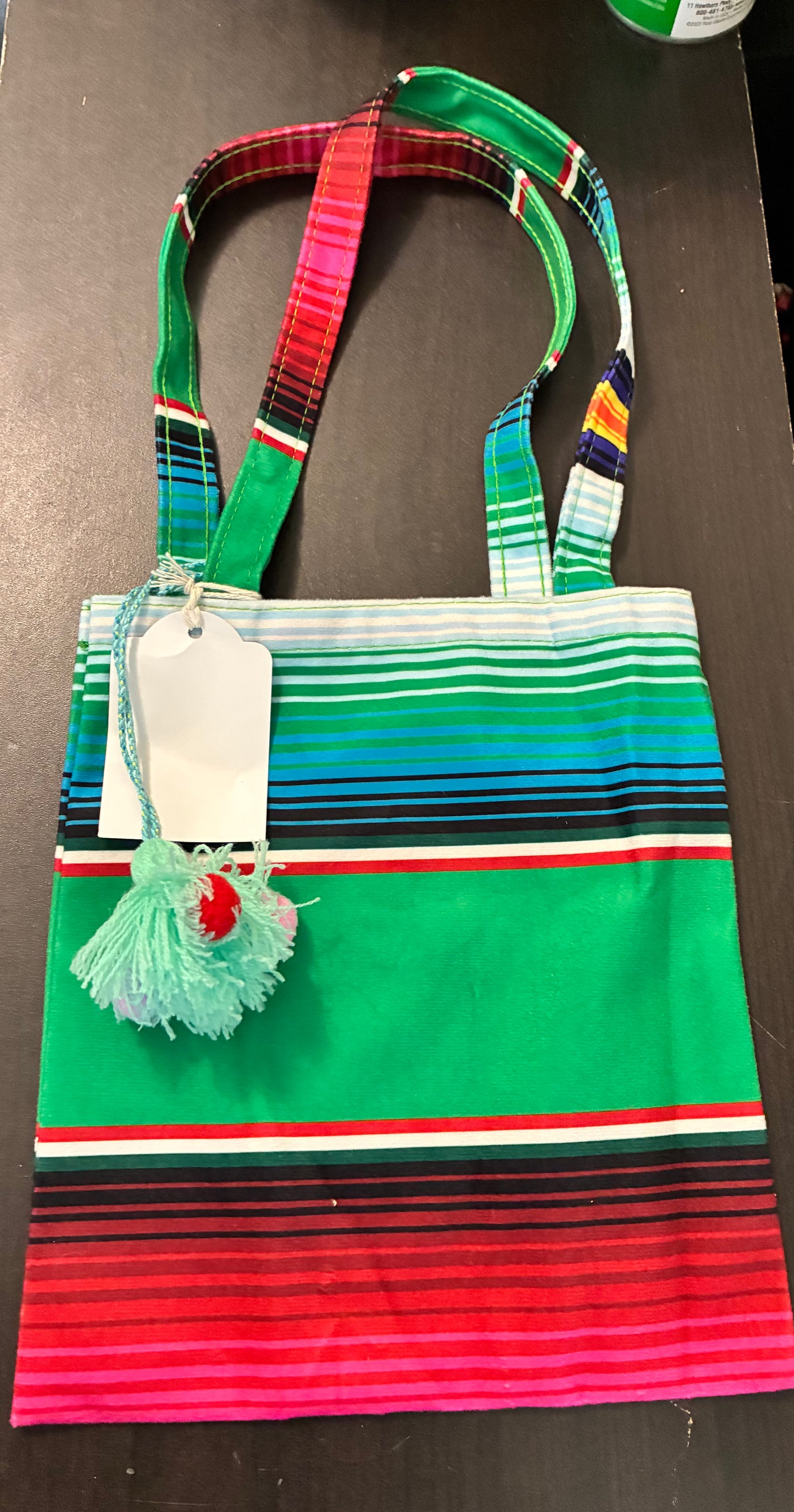 Mini Tote (Printed Serape pattern)