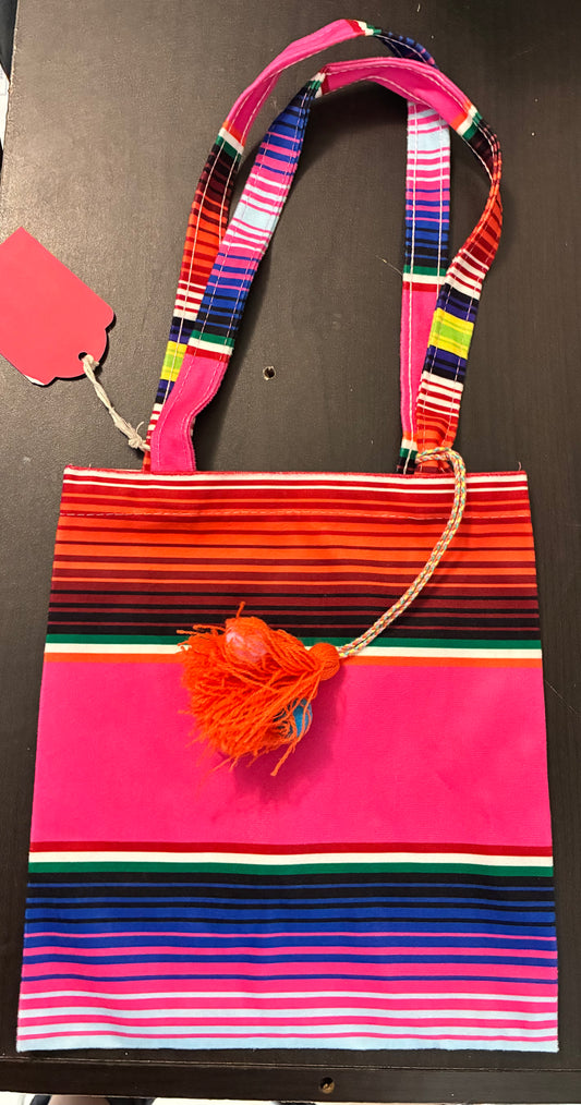 Mini Tote (Printed Serape pattern)