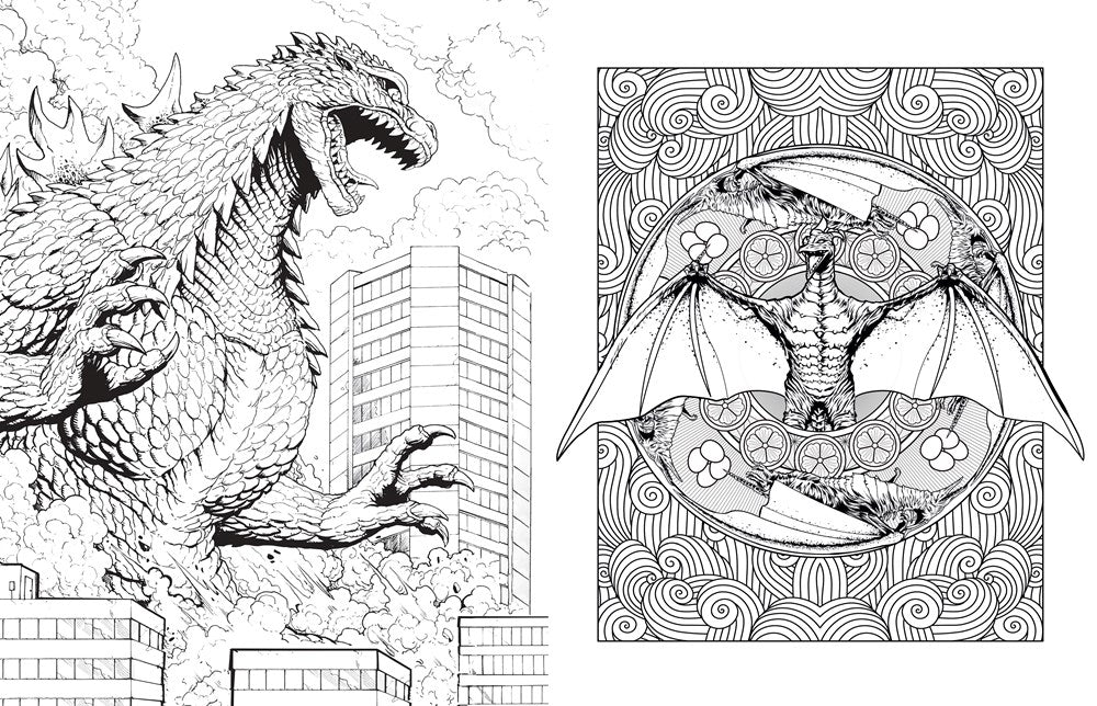 Godzilla: The Official Coloring Book