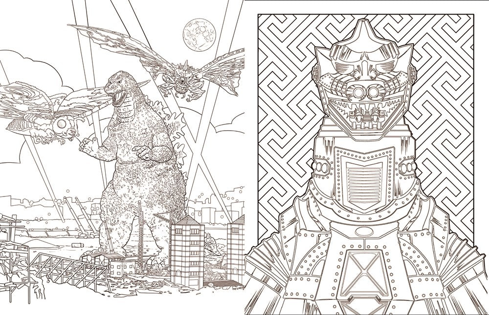 Godzilla: The Official Coloring Book