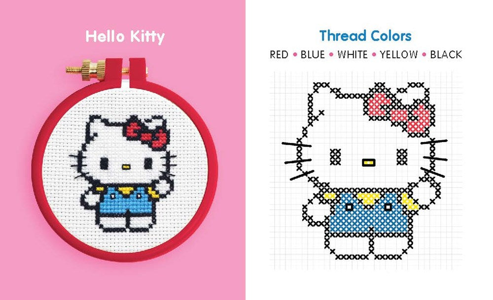 Hello Kitty and Friends Cross-Stitch Kit