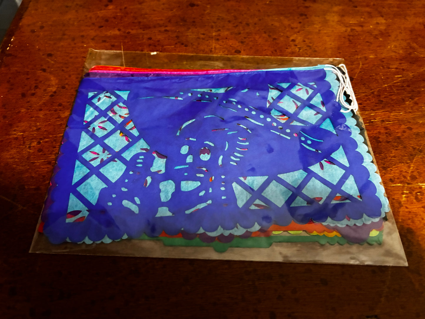 Mini Day of the Dead  / Dia de Muertos Papel Picado Banner