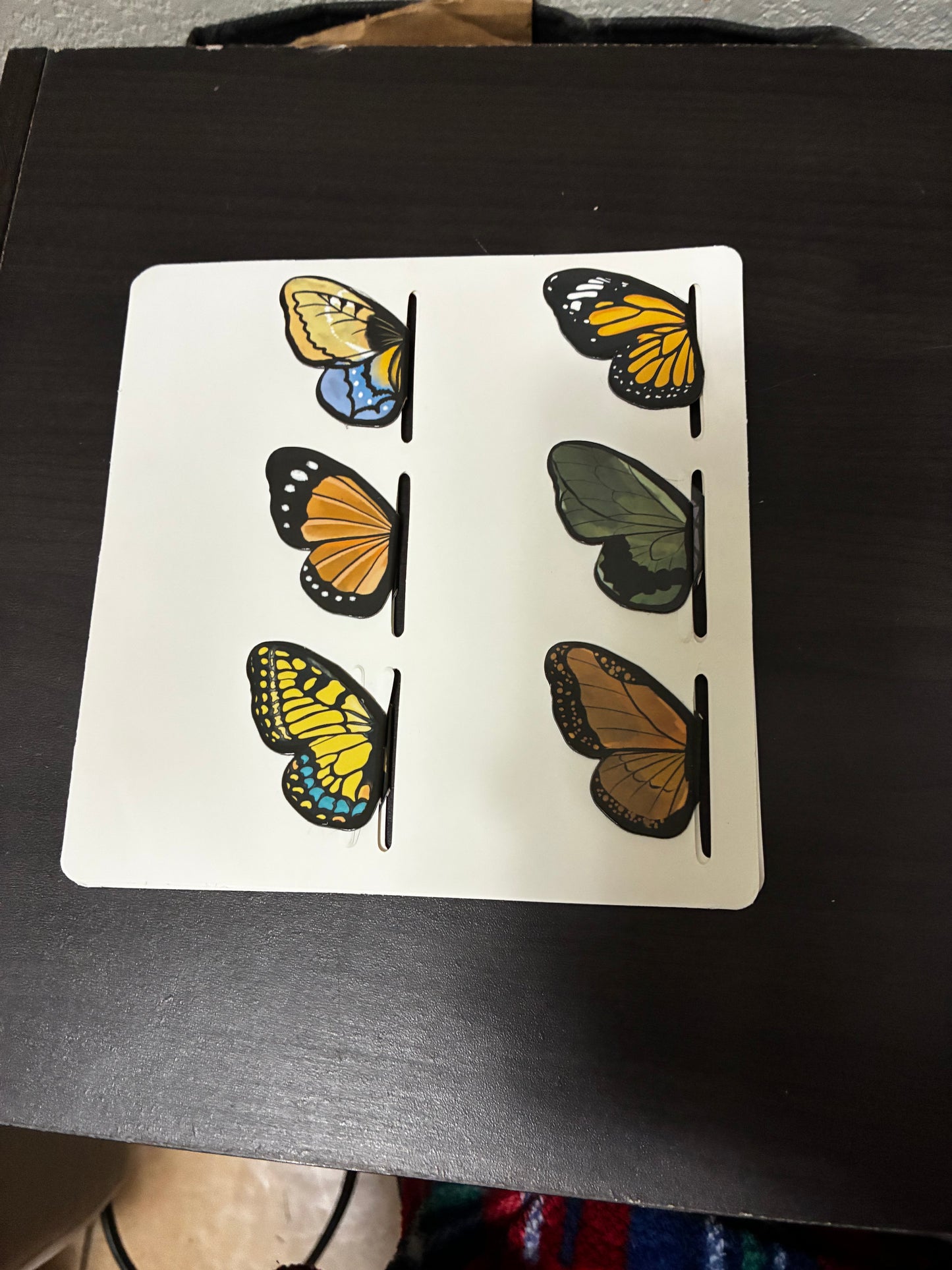 Butterfly magnetic bookmark