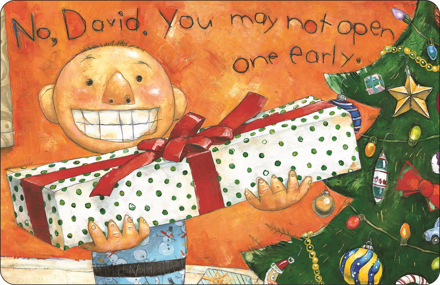 It's Christmas, David!