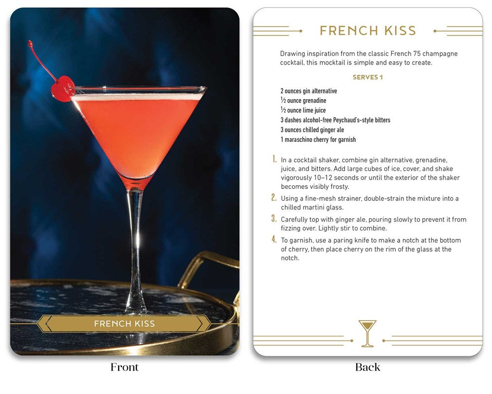 Make It a Mocktail Recipe Deck: Classic & Modern Drink Recipes with a Nonalcoholic Twist