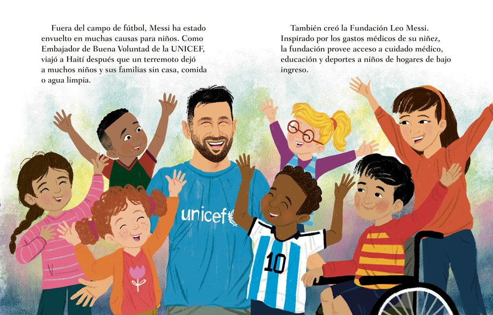 Lionel Messi a Little Golden Book Biography