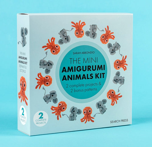 Mini Amigurumi Animals Kit: 2 Complete Projects & 2 Bonus Patterns