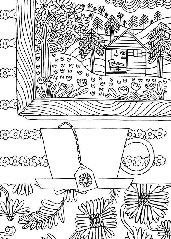 Moments of Mindfulness: The Anti-Stress Adult Coloring Book with Activities to Feel Calmer