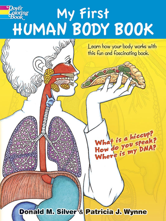 My First Human Body Book Coloring Book