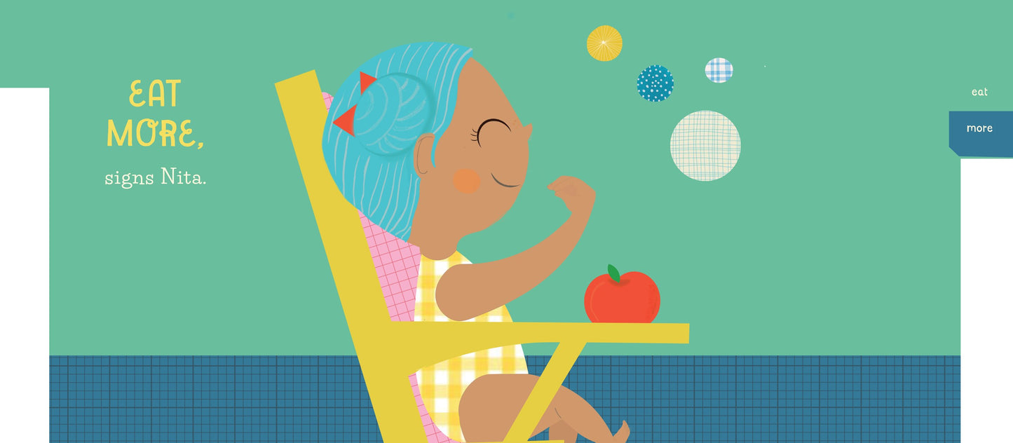 Nita's First Signs: An Interactive ASL Board Book (Little Hands Signing #1)
