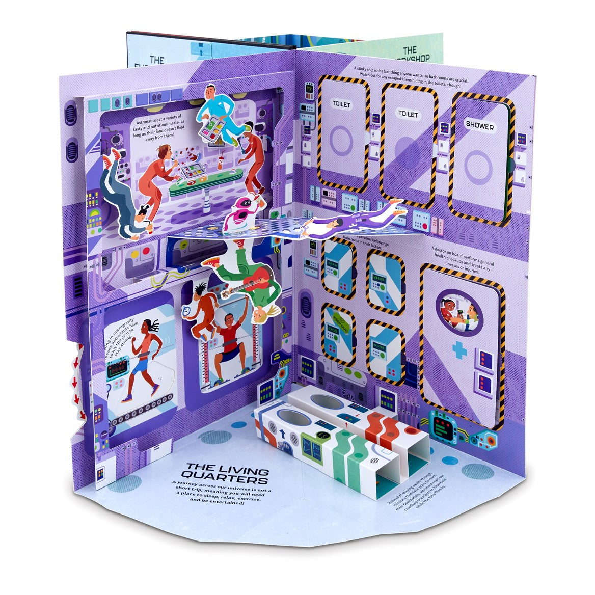 Pop-Up and Play Spaceship: Unfold to Create Your Very Own 3D Spaceship!