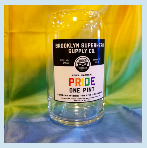 Superpower Pint Glasses - Pride