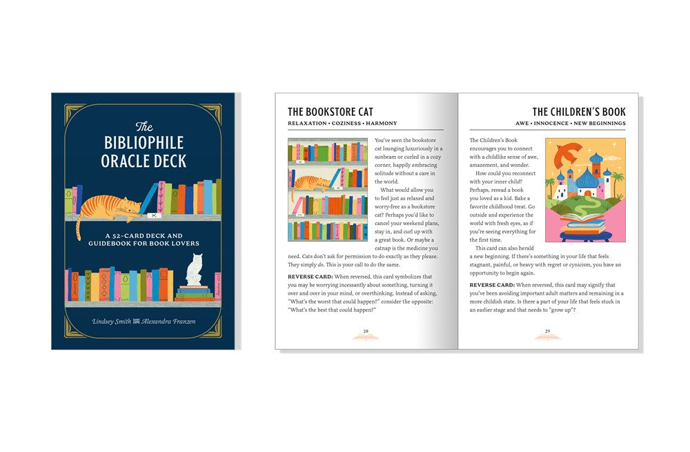 The Bibliophile Oracle Deck: A 52-Card Deck and Guidebook for Book Lovers