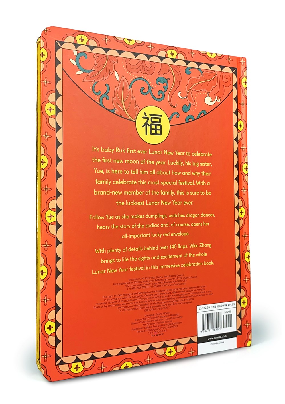 The Lucky Red Envelope: A Lift-The-Flap Lunar New Year Celebration: With Over 140 Flaps