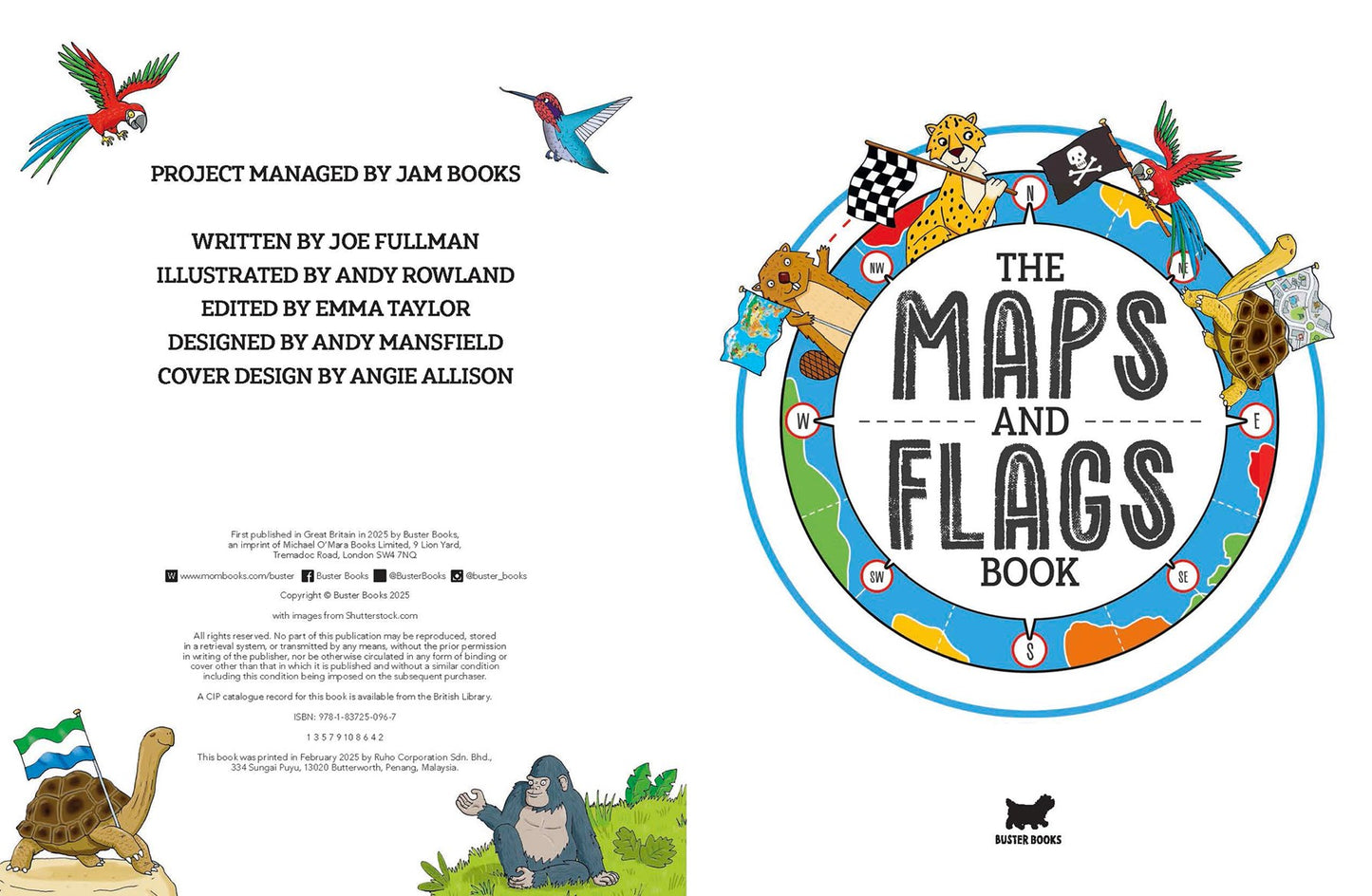 The Maps and Flags Book: Explore Amazing Facts, Maps, and Flags of the World