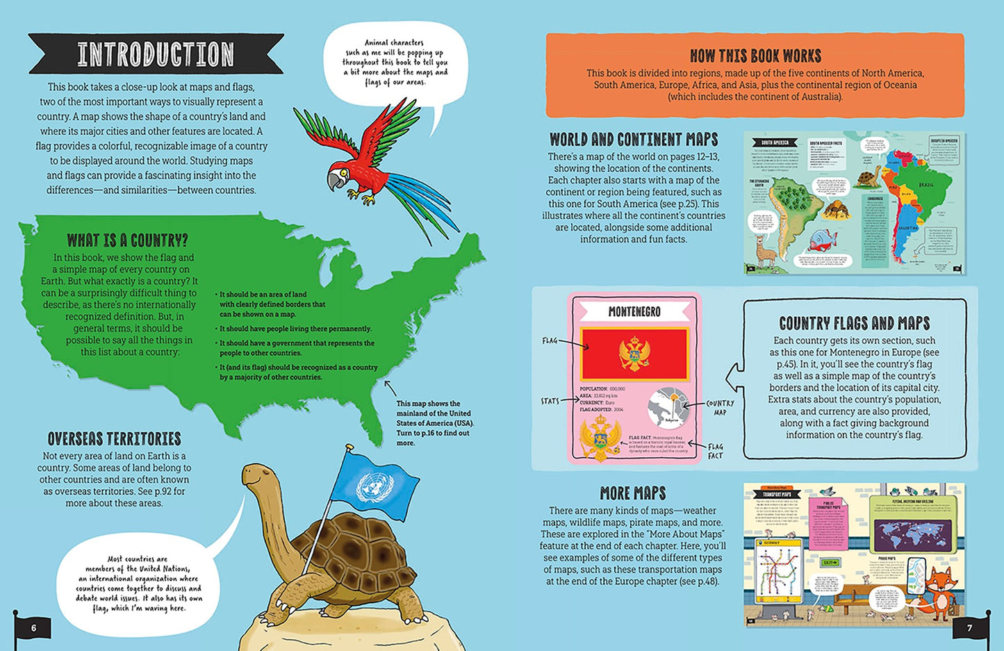 The Maps and Flags Book: Explore Amazing Facts, Maps, and Flags of the World