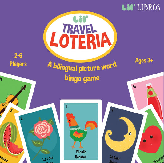 Lil' Travel Loteria : A Bilingual Picture Word Bingo Game