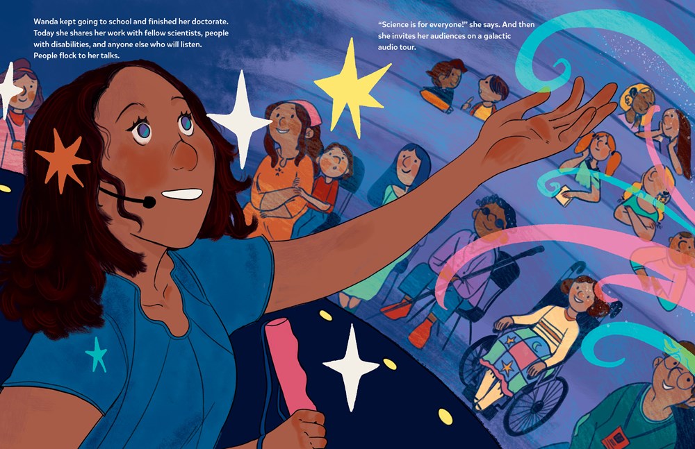 Wanda Hears the Stars: A Blind Astronomer Listens to the Universe