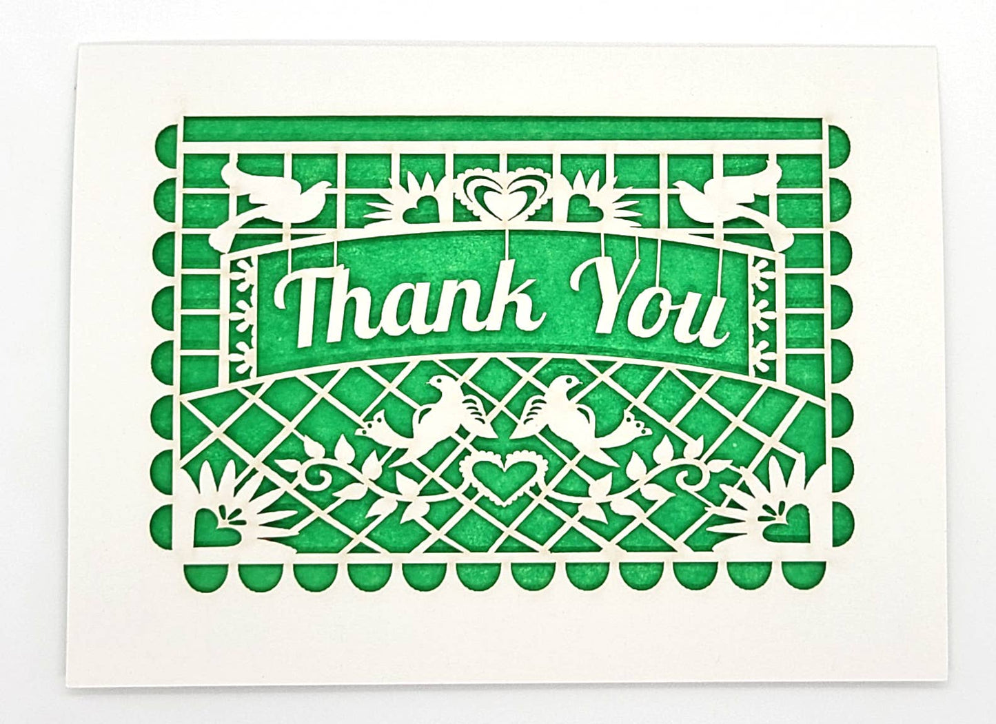 Thank You - Papel Picado flag: Purple / A2